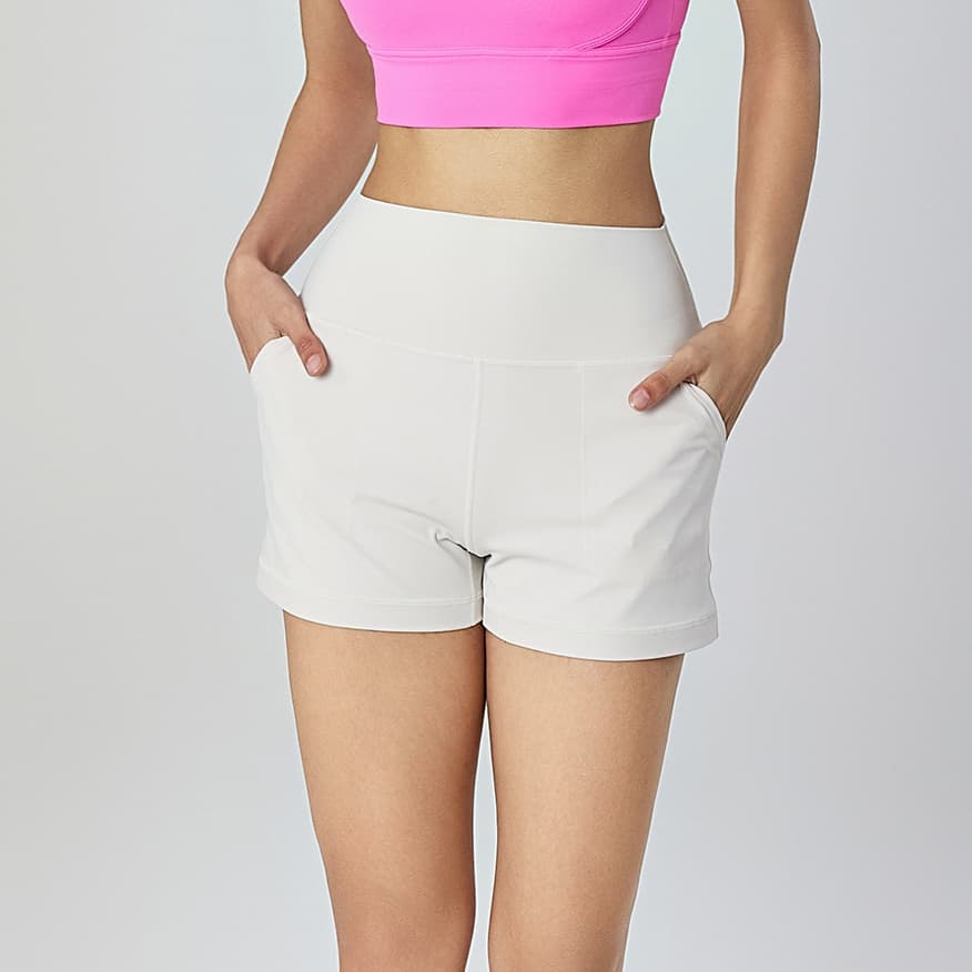 ゴルフウェア レディース 美シルエット ストレッチ ショートパンツ