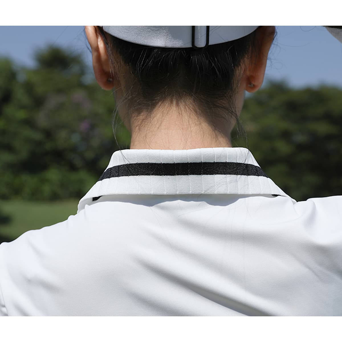 ゴルフウェア レディース 上質感あふれる ハーフジップ プルオーバー