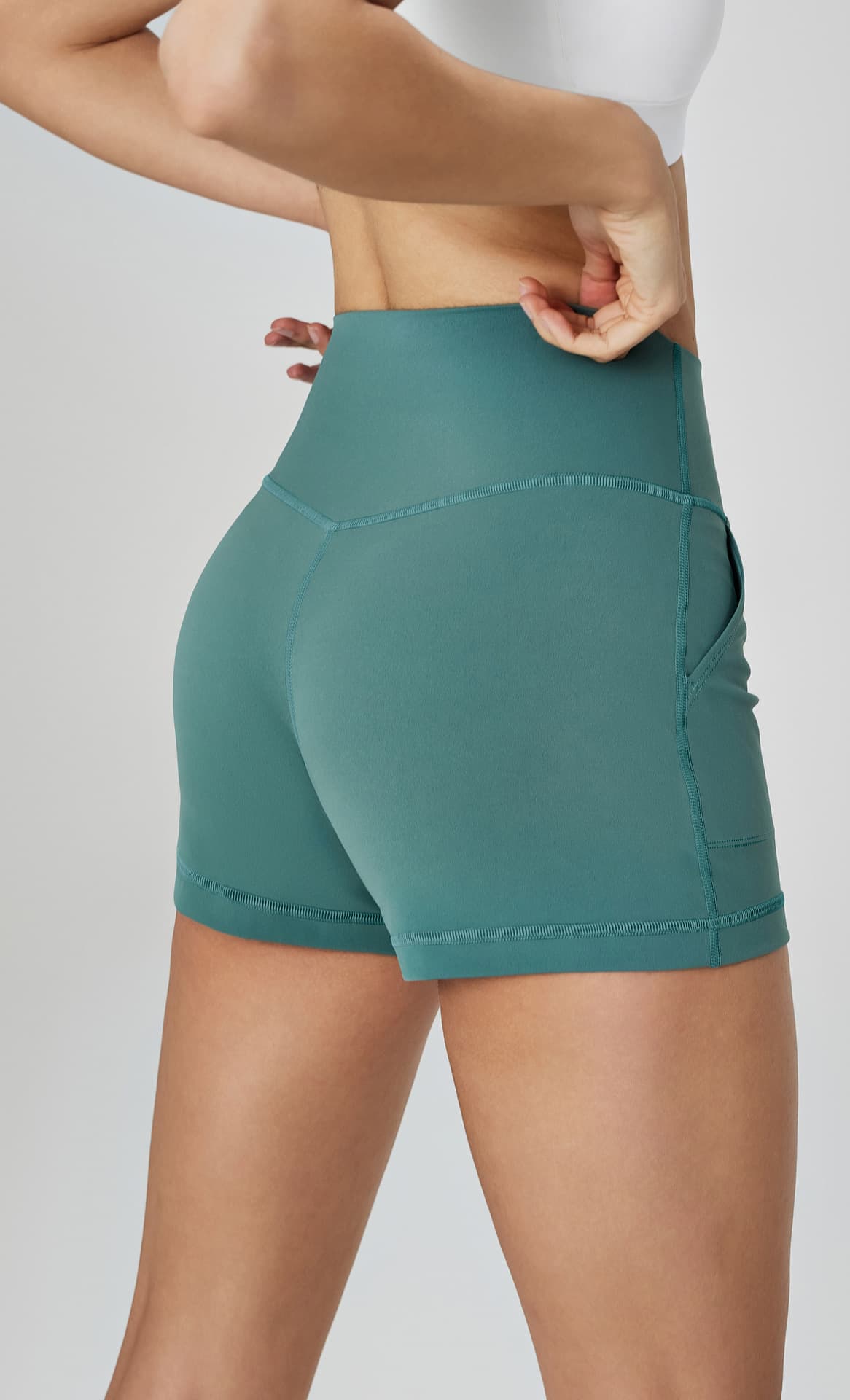 ゴルフウェア レディース 美シルエット ストレッチ ショートパンツ