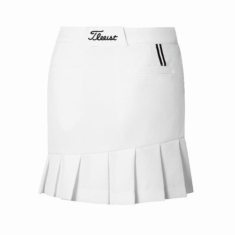 ゴルフウェア レディース プリーツ切替スポーツスカート